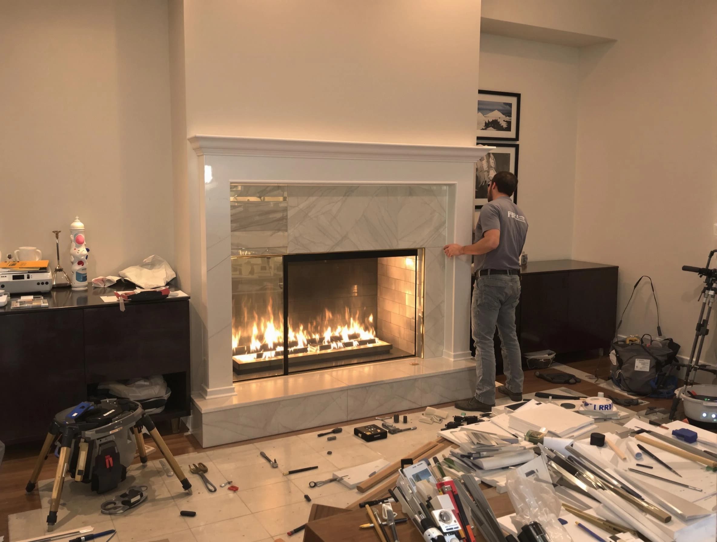 Fireplace Installation service in Carnot-Moon, PA